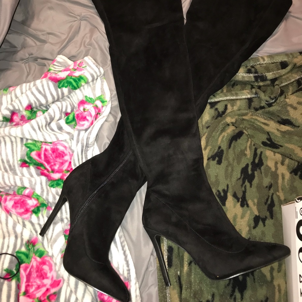 Thigh high boots